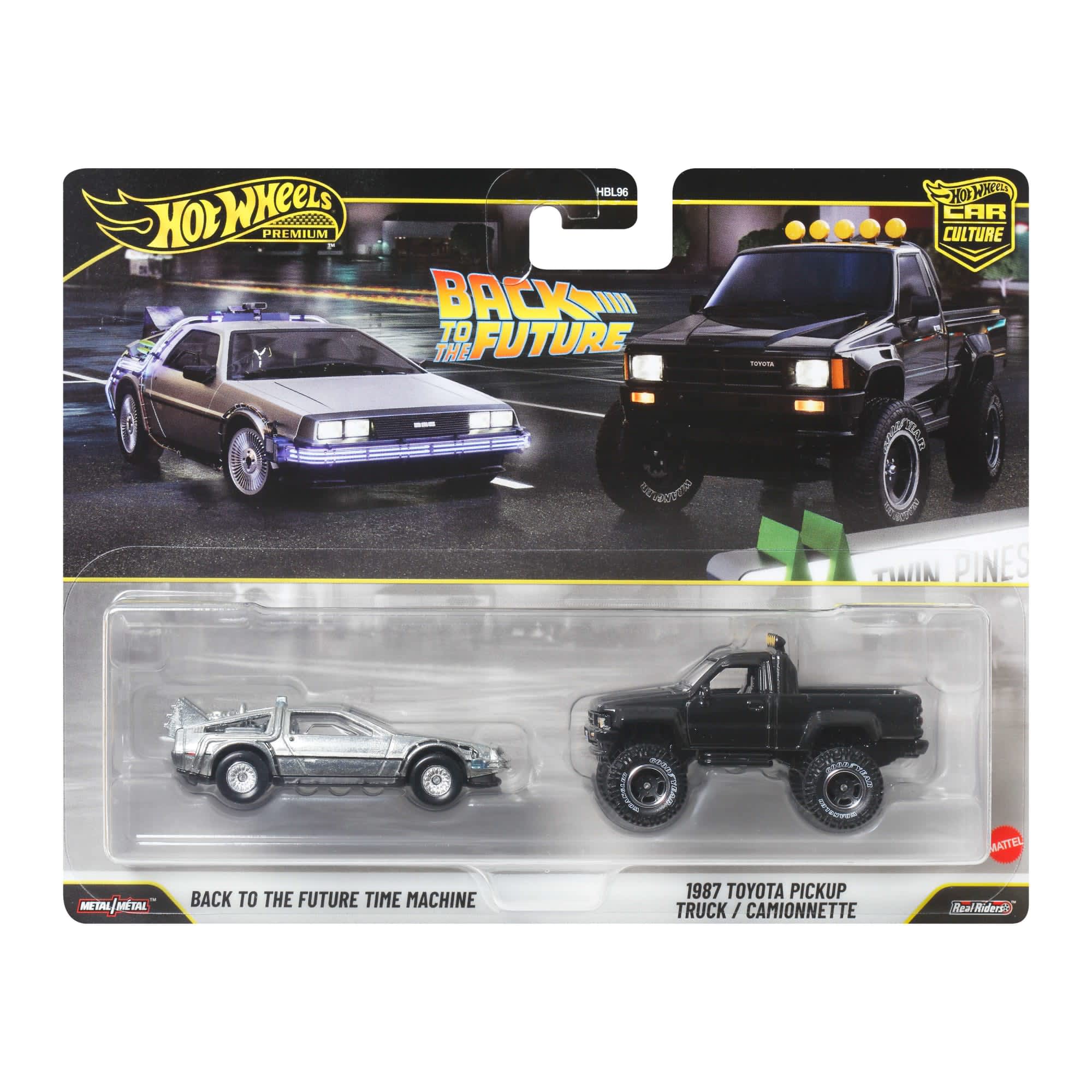 Back to the Future Time Machine & 1987 Toyota Pickup Truck