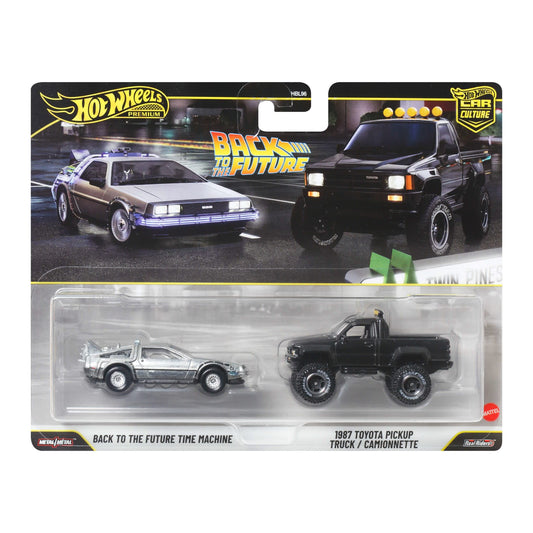 Back to the Future Time Machine & 1987 Toyota Pickup Truck