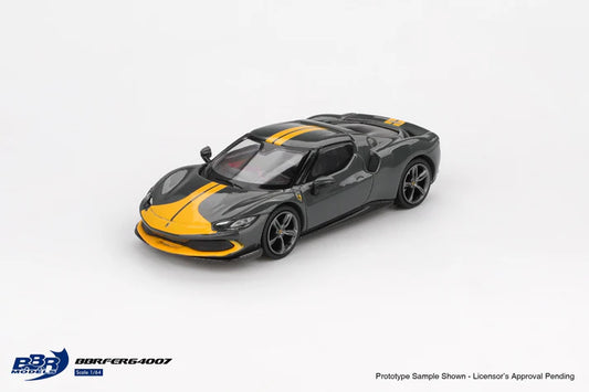 Ferrari 296 GTB Assetto Fiorano Dark Grey 2024
