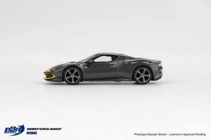 Ferrari 296 GTB Assetto Fiorano Dark Grey 2024