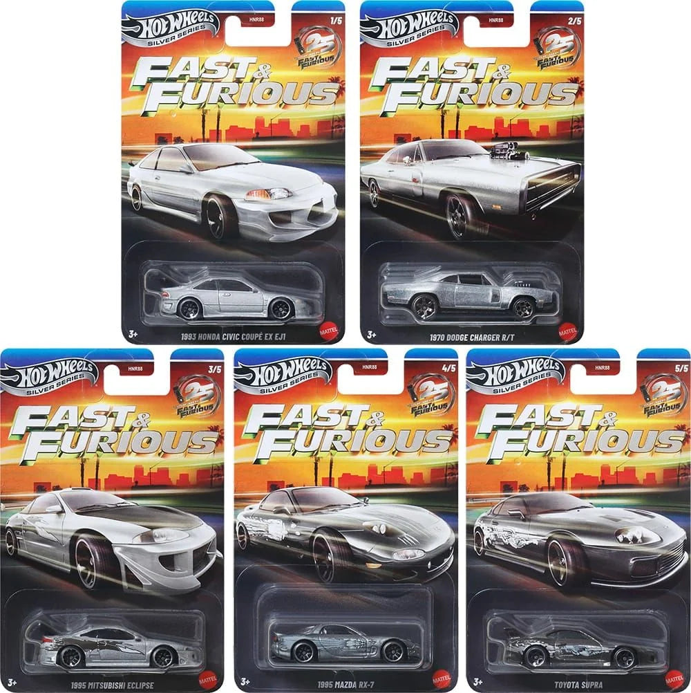 Fast & the Furious 25th Anniversary Silver Series