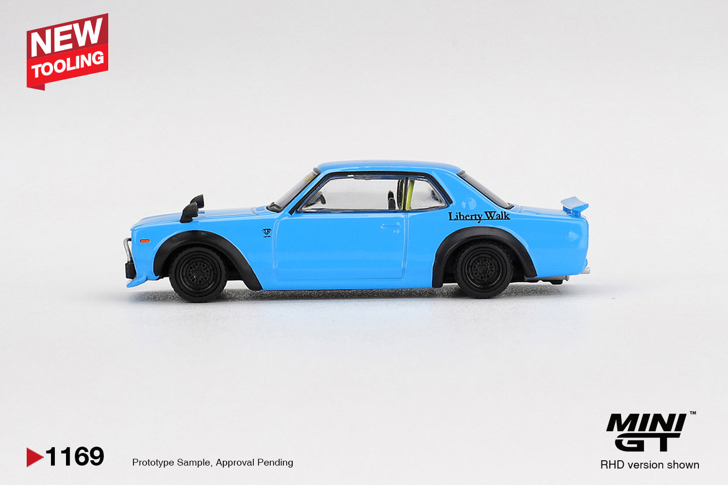 Nissan LB★Works HAKOSUKA Baby Blue