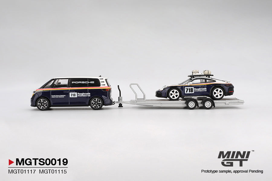 Porsche 911 Dakar #718 / Volkswagen ID. Buzz Porsche Centrum Gelderland Roughroads Set
