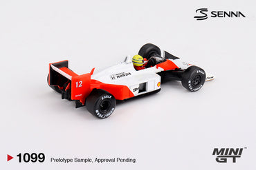 1988 McLaren MP4/4 #12 Ayrton Senna Japanese Grand Prix Winner, White/Red
