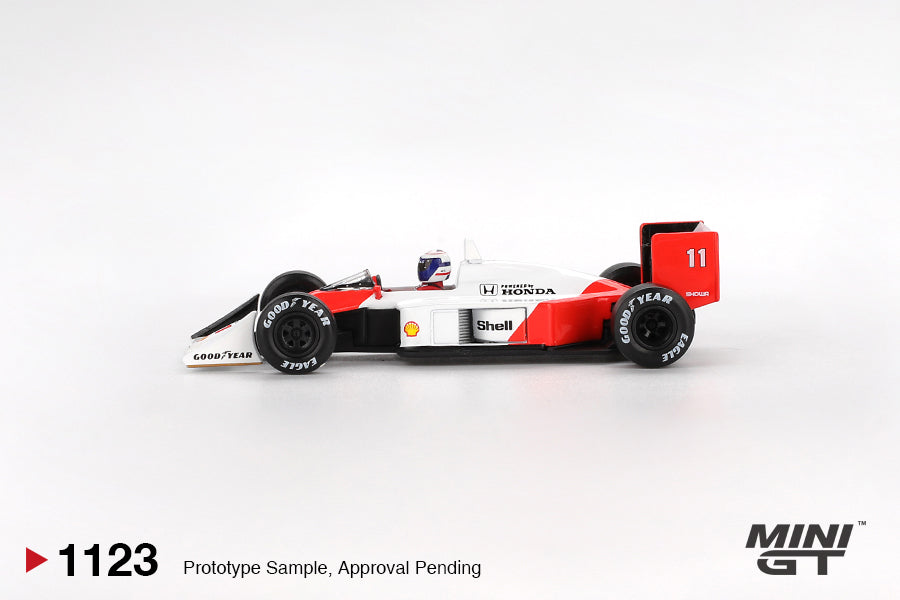 1988 McLaren MP4/4 #11 Alain Prost Japanese Grand Prix 2Nd Place, White/Red