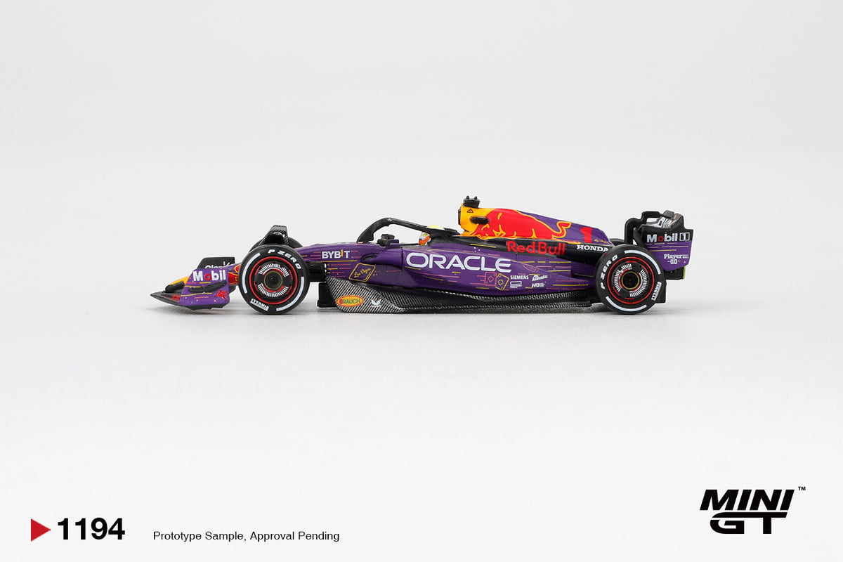 2023 Red Bull Racing RB19 #1 Max Verstappen Las Vegas GP Winner, Various