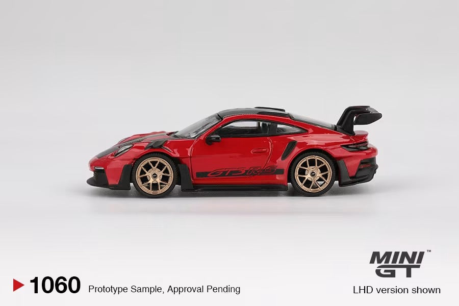 Porsche 911 (992) GT3 RS Weissach Package Guards Red
