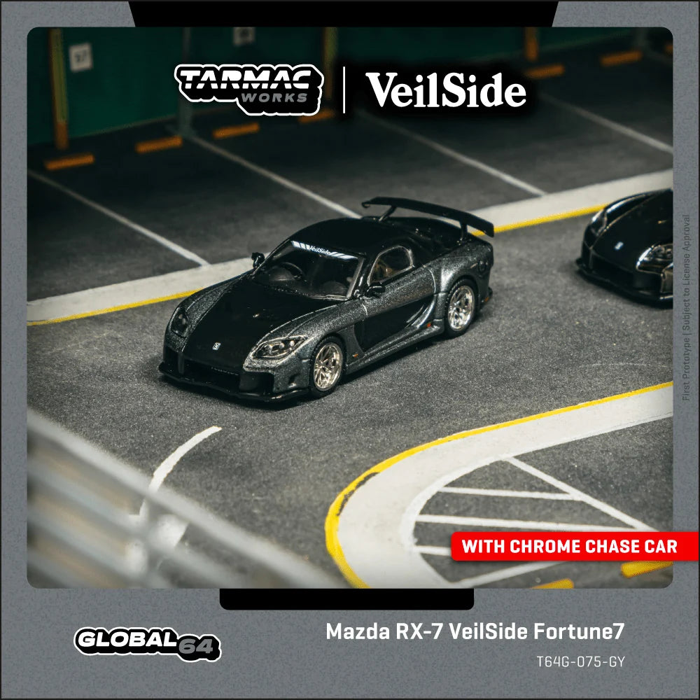 Mazda RX-7 Veilside Fortune7 grey metallic/black