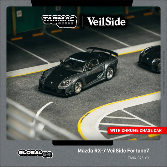 Mazda RX-7 Veilside Fortune7 grey metallic/black