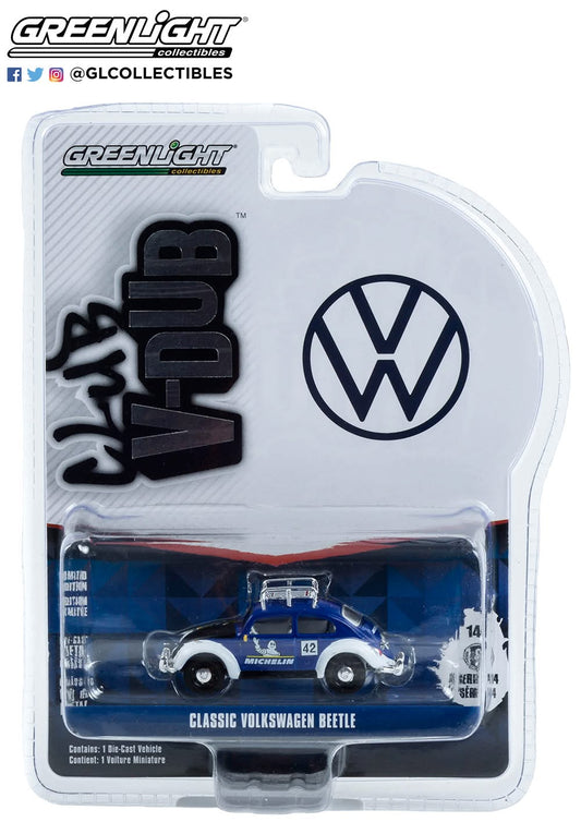 Volkswagen Beetle with Roof Rack Michelin Tires