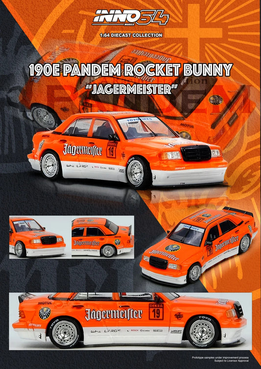 Rocket Bunny Mercedes 190e pandem, Jagermeister