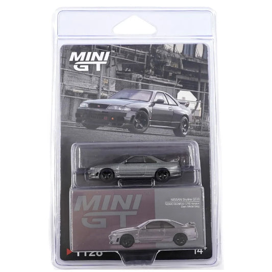 NISSAN Skyline GT-R Dark Metal Gray (NISMO BCNR33 CRS Version) (Blister)