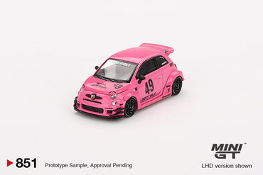 ABARTH 595 LB-WORKS x Abas Works Pink