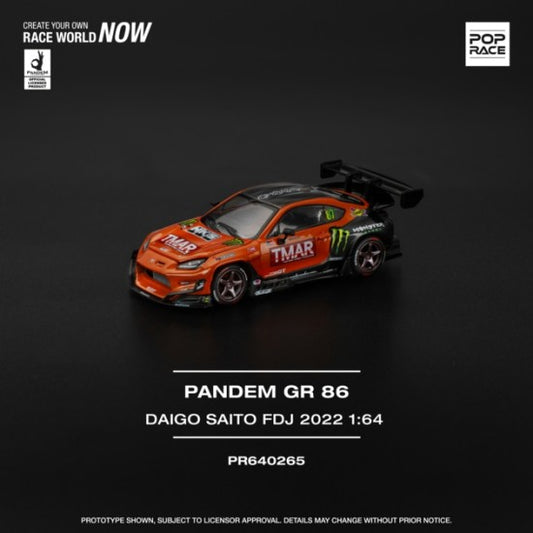 2022 Pandem GR 86 Daigo Saito FDJ