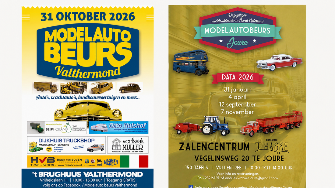 Twee nieuwe beurzen op onze kalender!