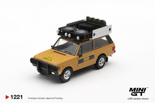1981 Land Rover Range Rover Camel Trophy K. Stoppa & A. Valldorf Sumatra, Brown
