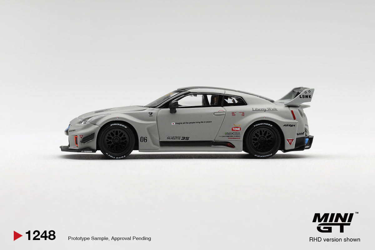 2026 Nissan GT-R R35 LB-Super Silhouette GT-RR Ver. 1, Matt Grey
