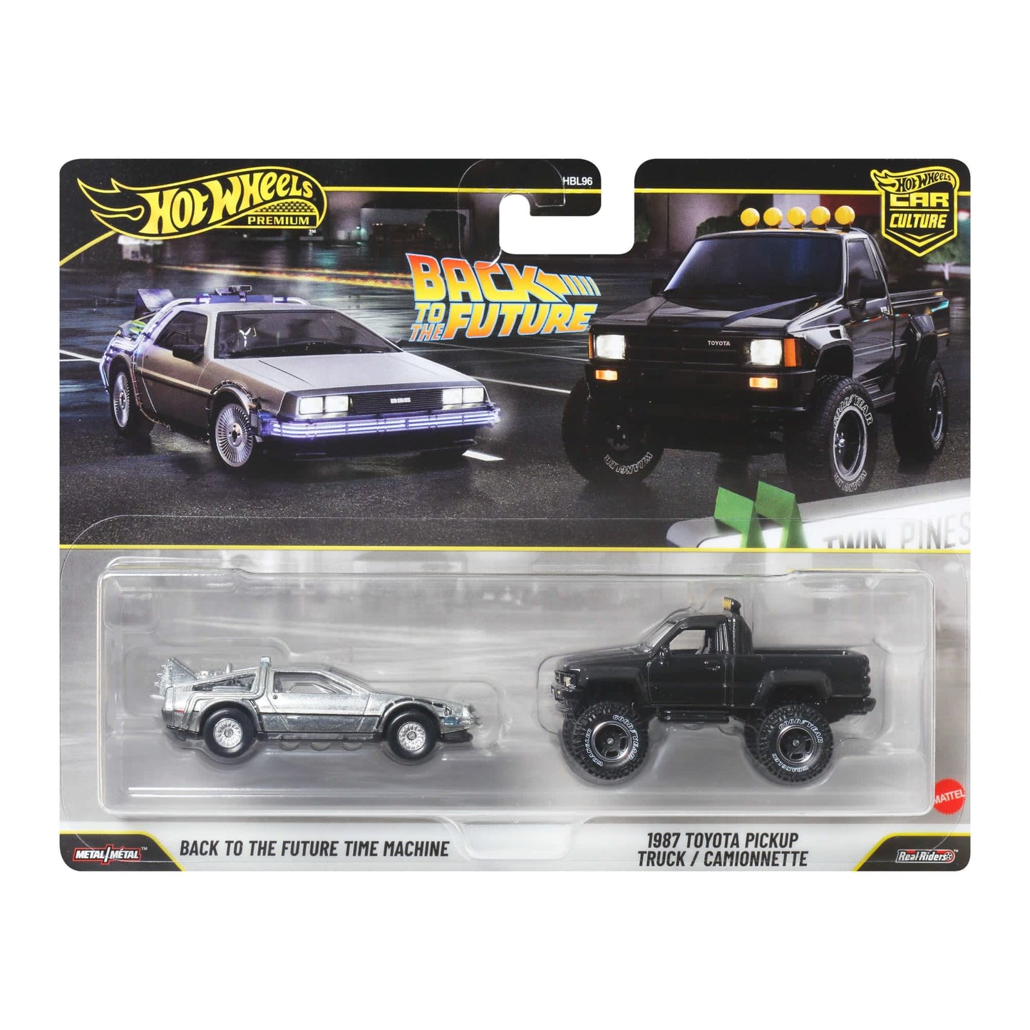 Back to the Future Time Machine & 1987 Toyota Pickup Truck