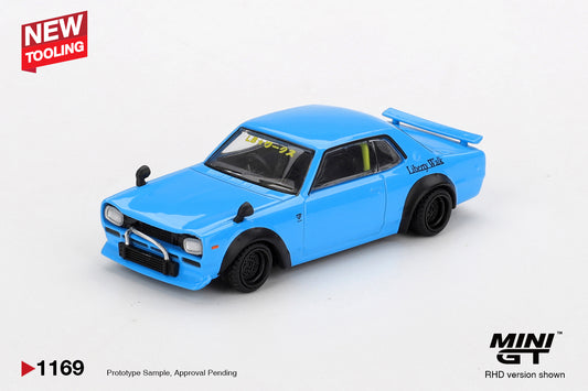 Nissan LB★Works HAKOSUKA Baby Blue