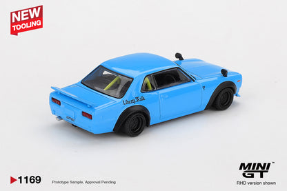 Nissan LB★Works HAKOSUKA Baby Blue