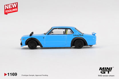 Nissan LB★Works HAKOSUKA Baby Blue