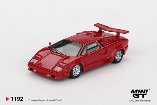 Lamborghini Countach 25th Anniversary Red