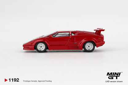 Lamborghini Countach 25th Anniversary Red