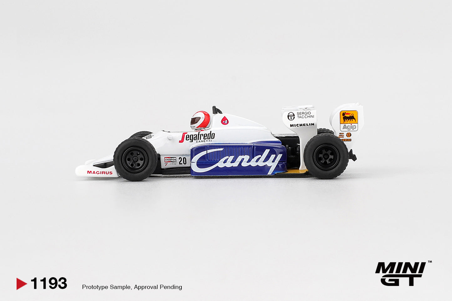 Toleman TG184 #20 Johnny Cecotto 1984 Monaco Grand Prix