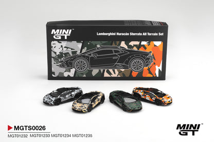2025 Lamborghini Huracán Sterrato All Terrarin 4 Cars Set