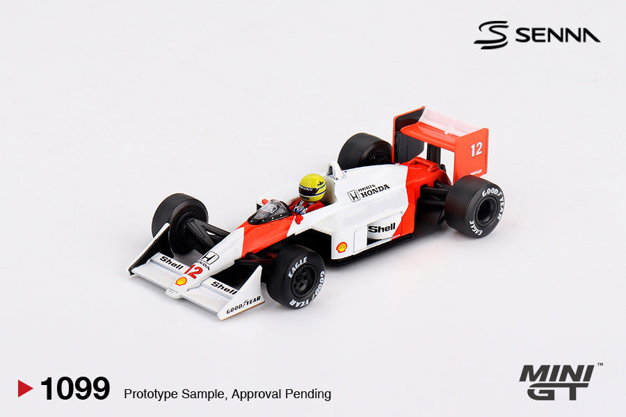 1988 McLaren MP4/4 #12 Ayrton Senna Japanese Grand Prix Winner, White/Red