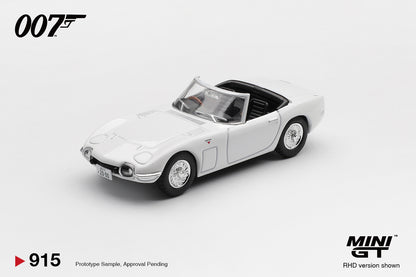 1967 Toyota 2000GT *You Only Live Twice* , White