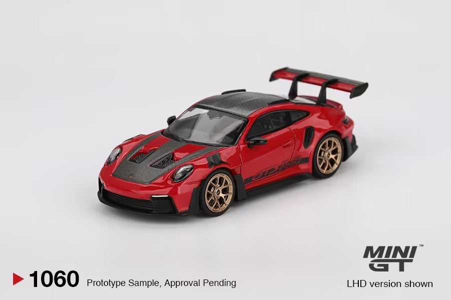 Porsche 911 (992) GT3 RS Weissach Package Guards Red