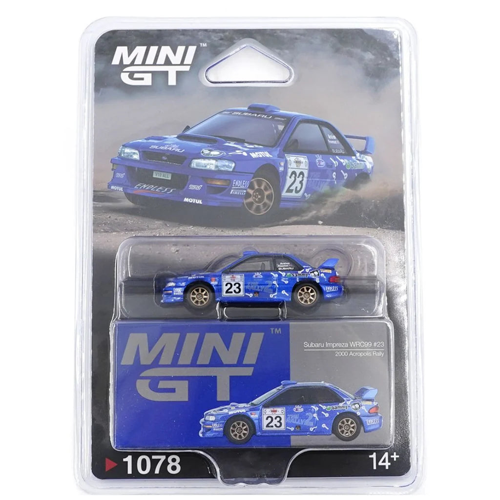 Subaru Impreza WRC99 #23 2000 Acropolis Rally (Blister)