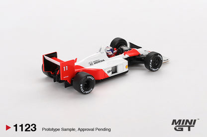 1988 McLaren MP4/4 #11 Alain Prost Japanese Grand Prix 2Nd Place, White/Red