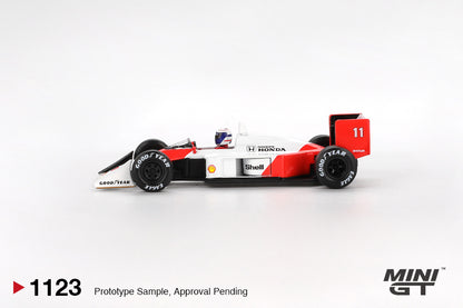 1988 McLaren MP4/4 #11 Alain Prost Japanese Grand Prix 2Nd Place, White/Red