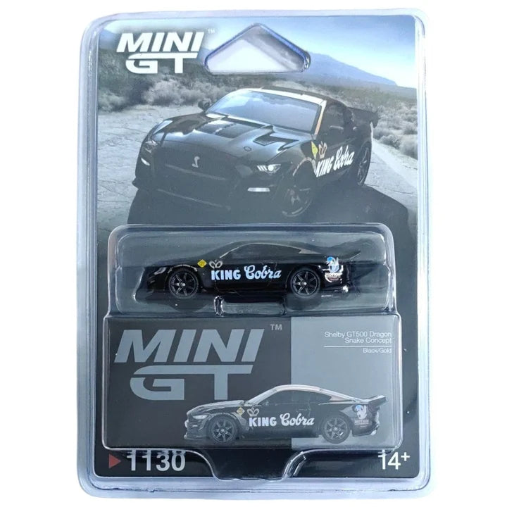 Shelby GT500 Dragon Snake Concept Black/Gold (Blister)