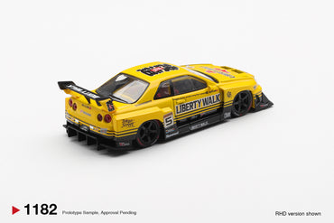 2025 Nissan GTR (R34) Skyline Super Silhouette Sport, Yellow
