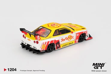 2025 Nissan GTR (R34) LB-Super Silhouette Skyline Suppaiman Okinawa