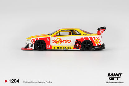 2025 Nissan GTR (R34) LB-Super Silhouette Skyline Suppaiman Okinawa
