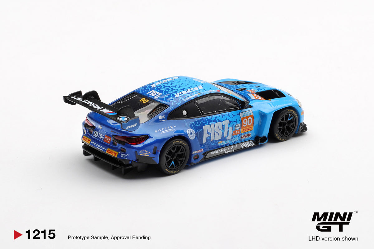 BMW M4 GT3 Evo #90 Fist Team AAI 2025 China GT, Blue