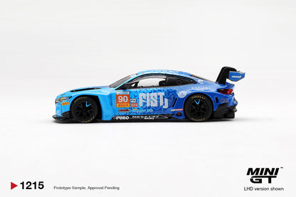 BMW M4 GT3 Evo #90 Fist Team AAI 2025 China GT, Blue