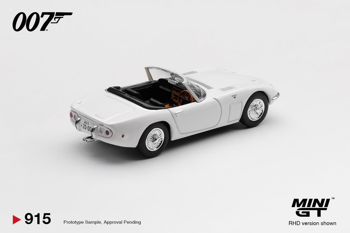 1967 Toyota 2000GT *You Only Live Twice* , White