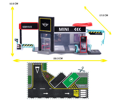 Mini Showroom Set + 1 Auto