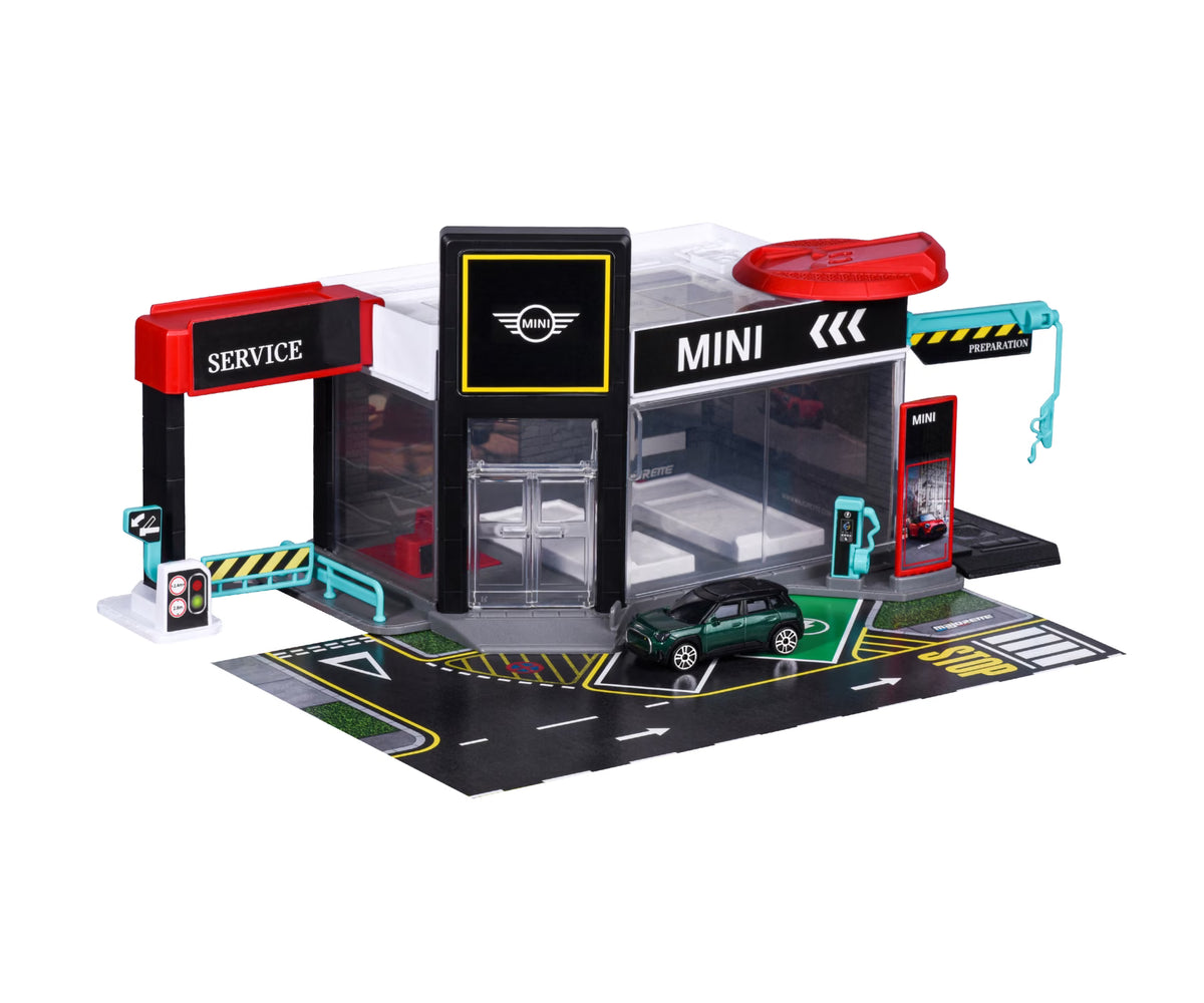 Mini Showroom Set + 1 Auto