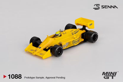 Lotus 99T #12 Ayrton Senna 1987 Monaco Grand Prix Winner
