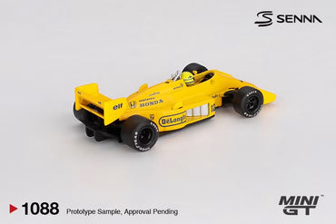 Lotus 99T #12 Ayrton Senna 1987 Monaco Grand Prix Winner