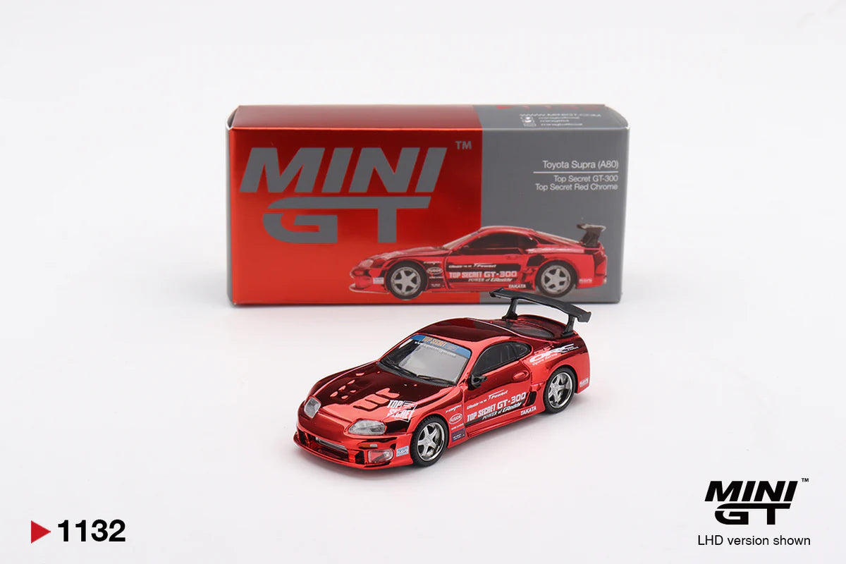 Toyota Supra (A80) Top Secret GT-300 Top Secret Red Chrome