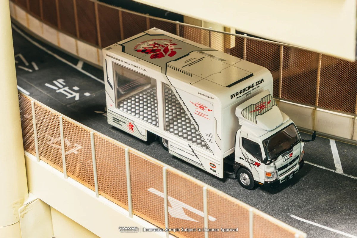 Mitsubishi Fuso Canter EVA Racing, White
