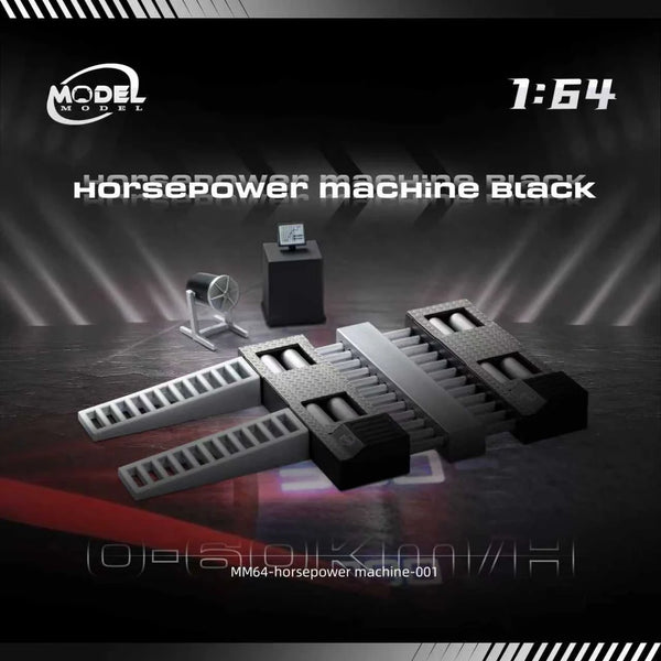 Horsepower machine, black