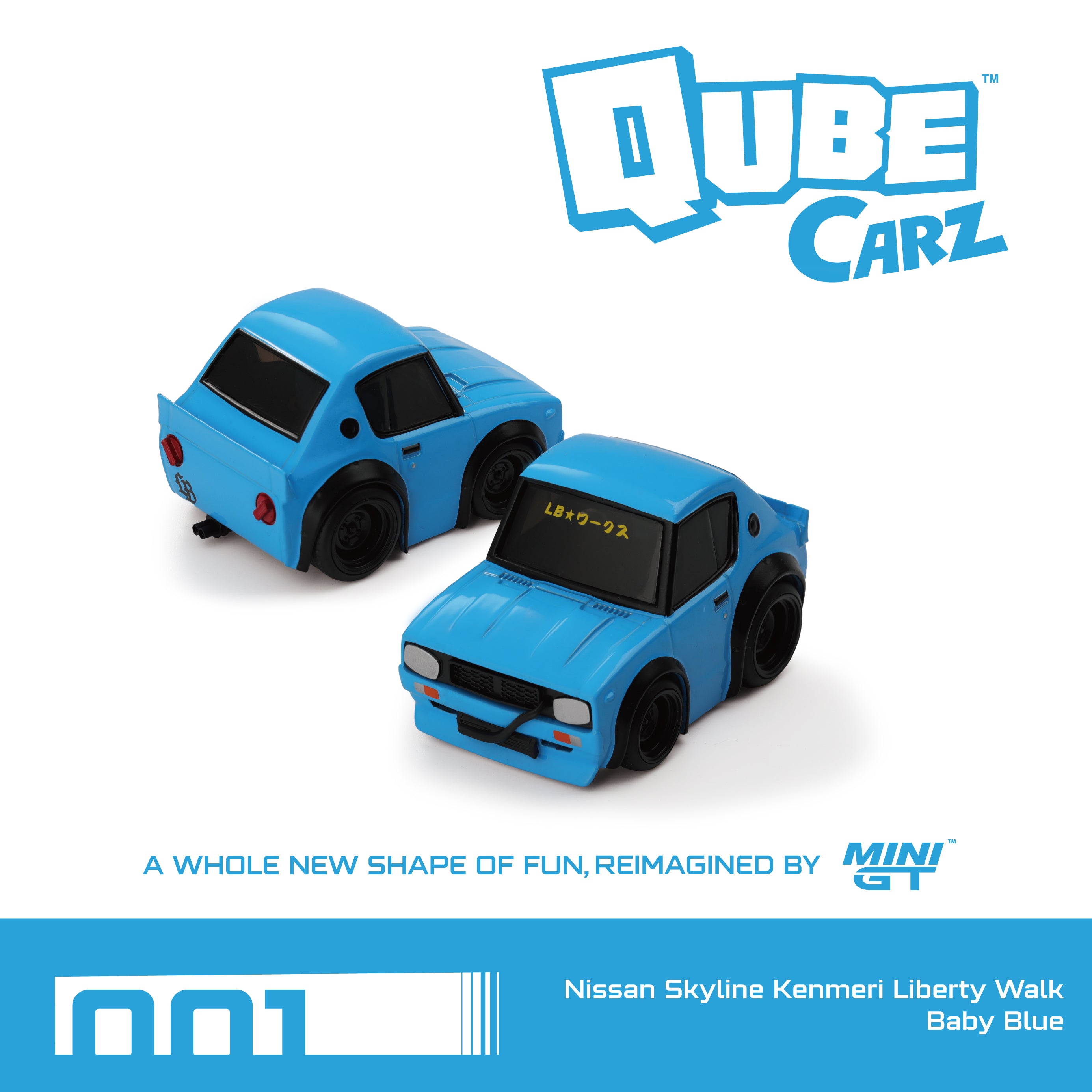 Nissan Skyline Kenmeri Liberty Walk Baby Blue